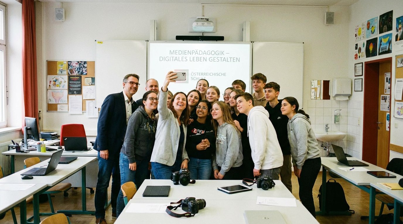 selfie der teilnehmer